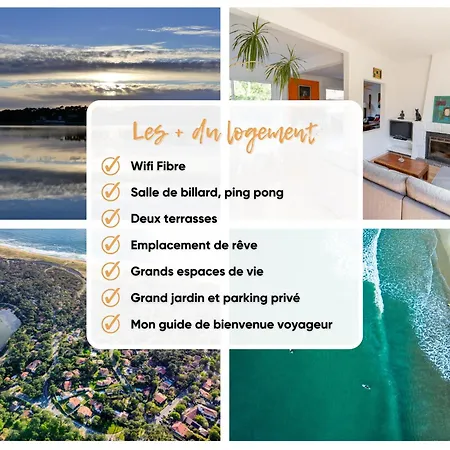 Hébergement de vacances L'accalmie - 10 Pers - Entre Et Seignosse